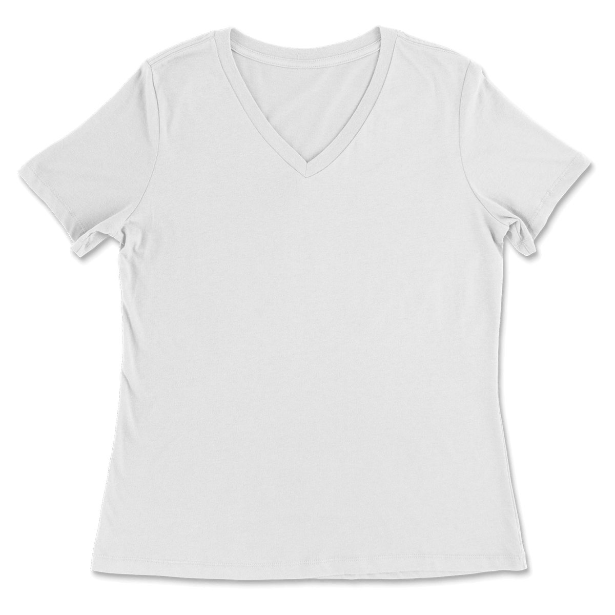 100% Cotton Relaxed Fit V-Neck - The T-Shirt Deli, Co.