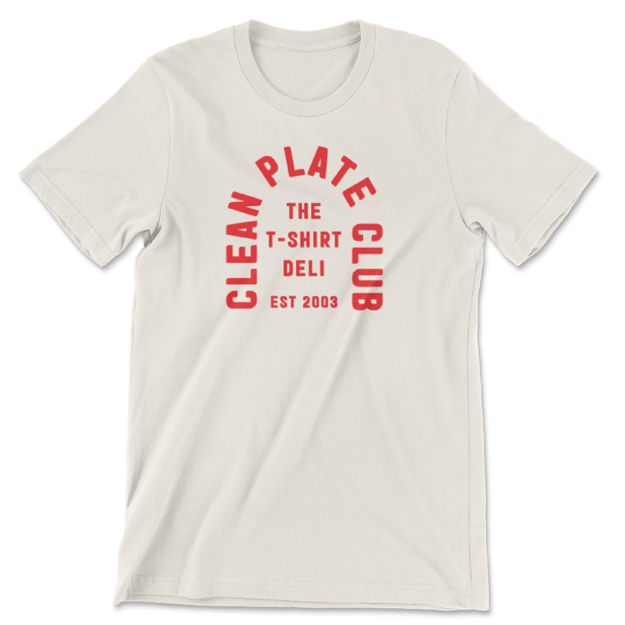 Clean Plate Club - The T-Shirt Deli, Co.