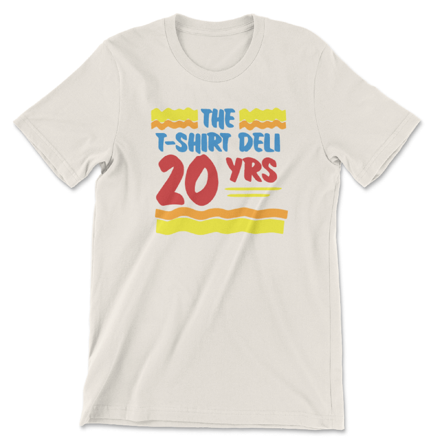 The Deli is 20 Years Old - The T-Shirt Deli, Co.