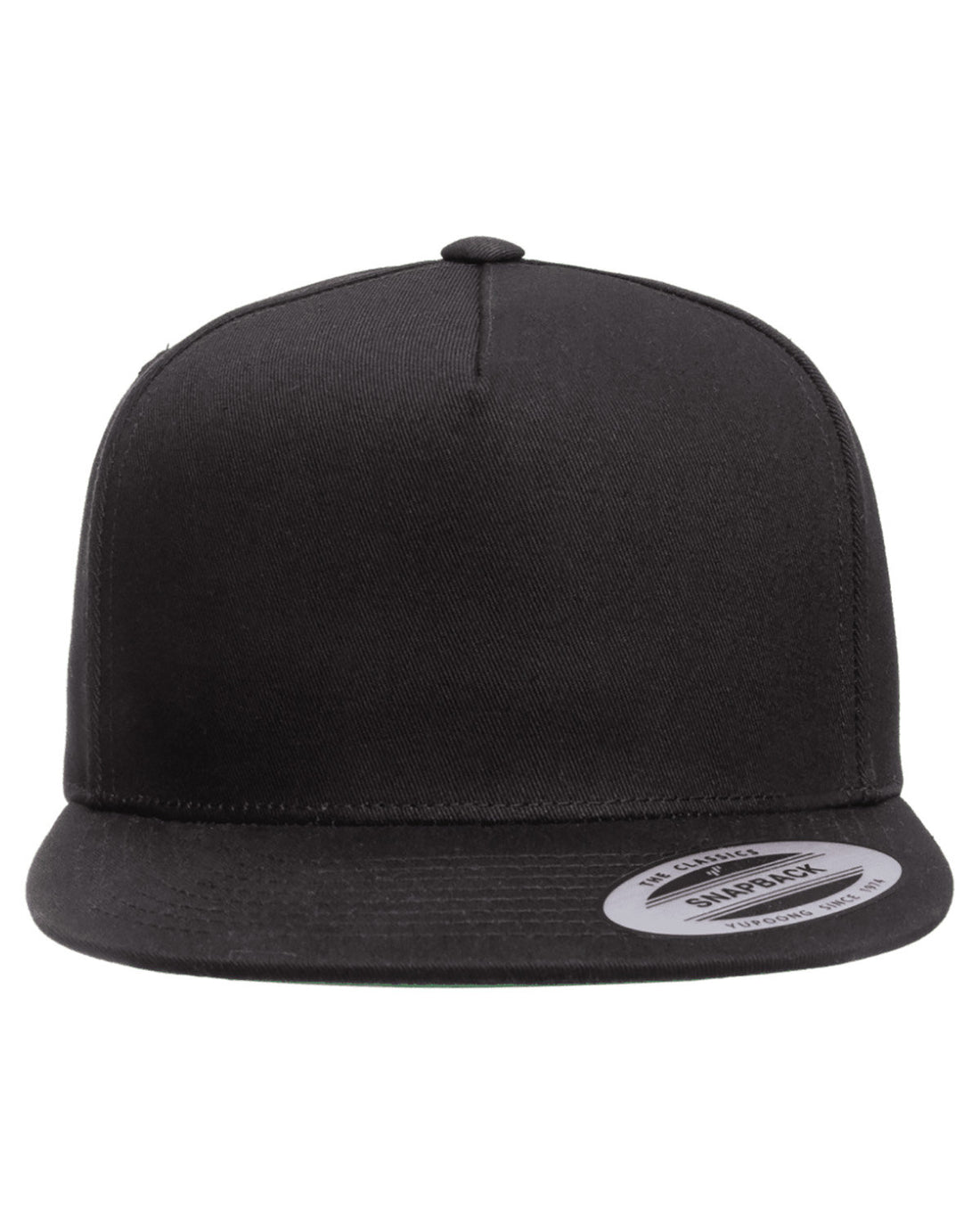 Cotton Twill Snapback Hat - The T-Shirt Deli, Co.