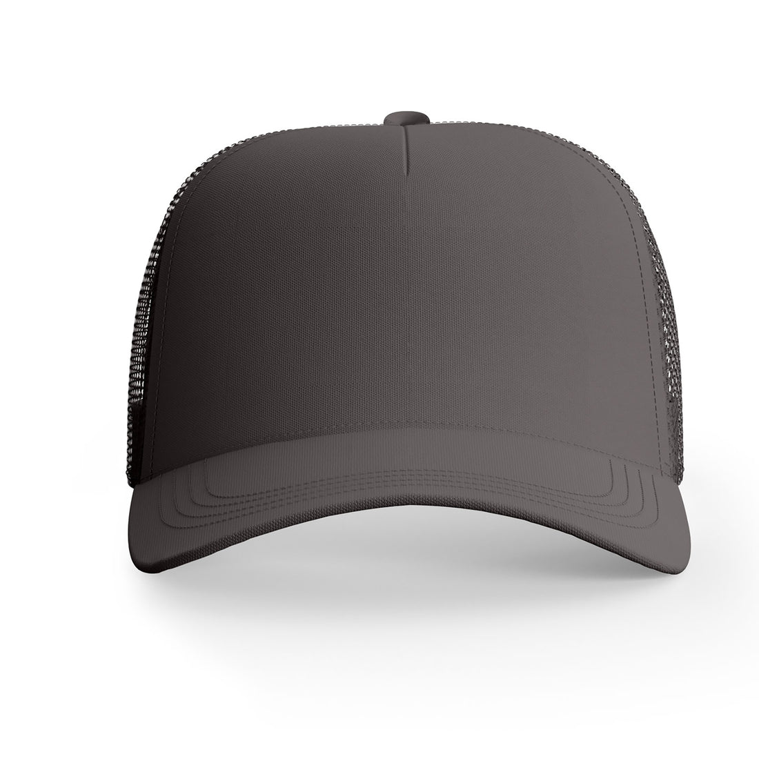 E - Curved Bill Trucker - The T-Shirt Deli, Co.