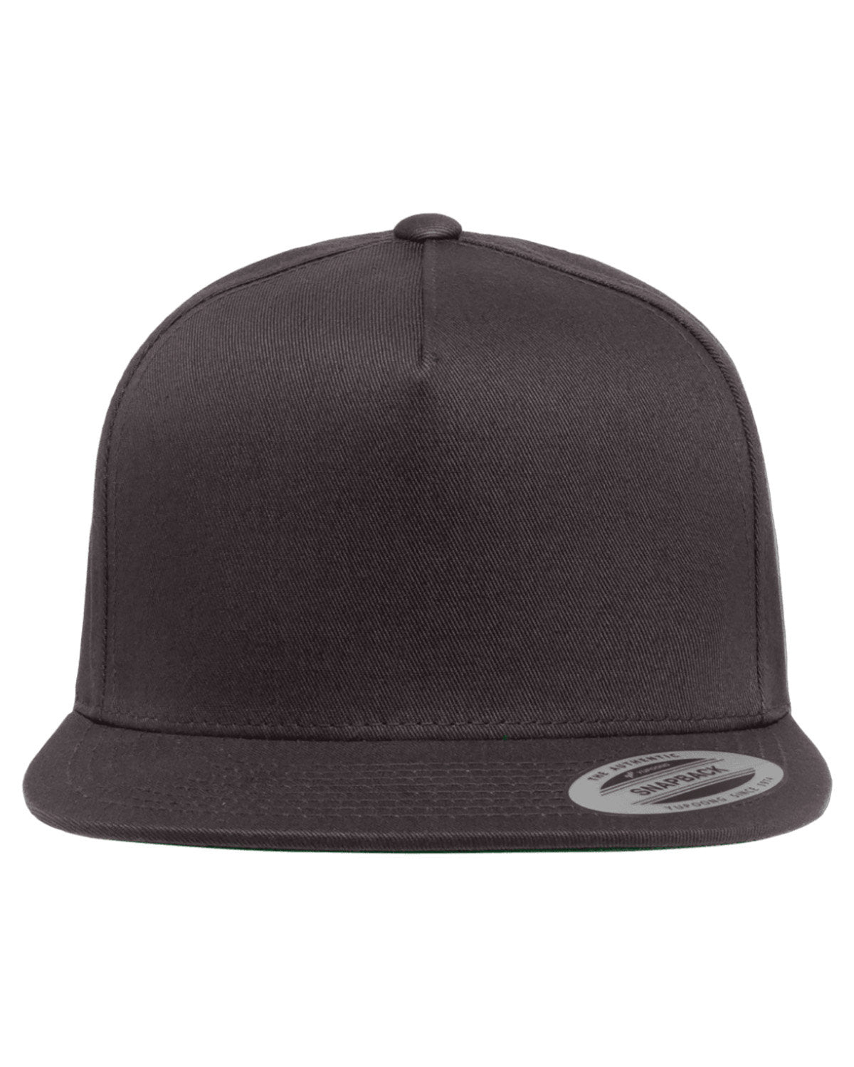 E - Cotton Twill Snapback Hat - The T-Shirt Deli, Co.