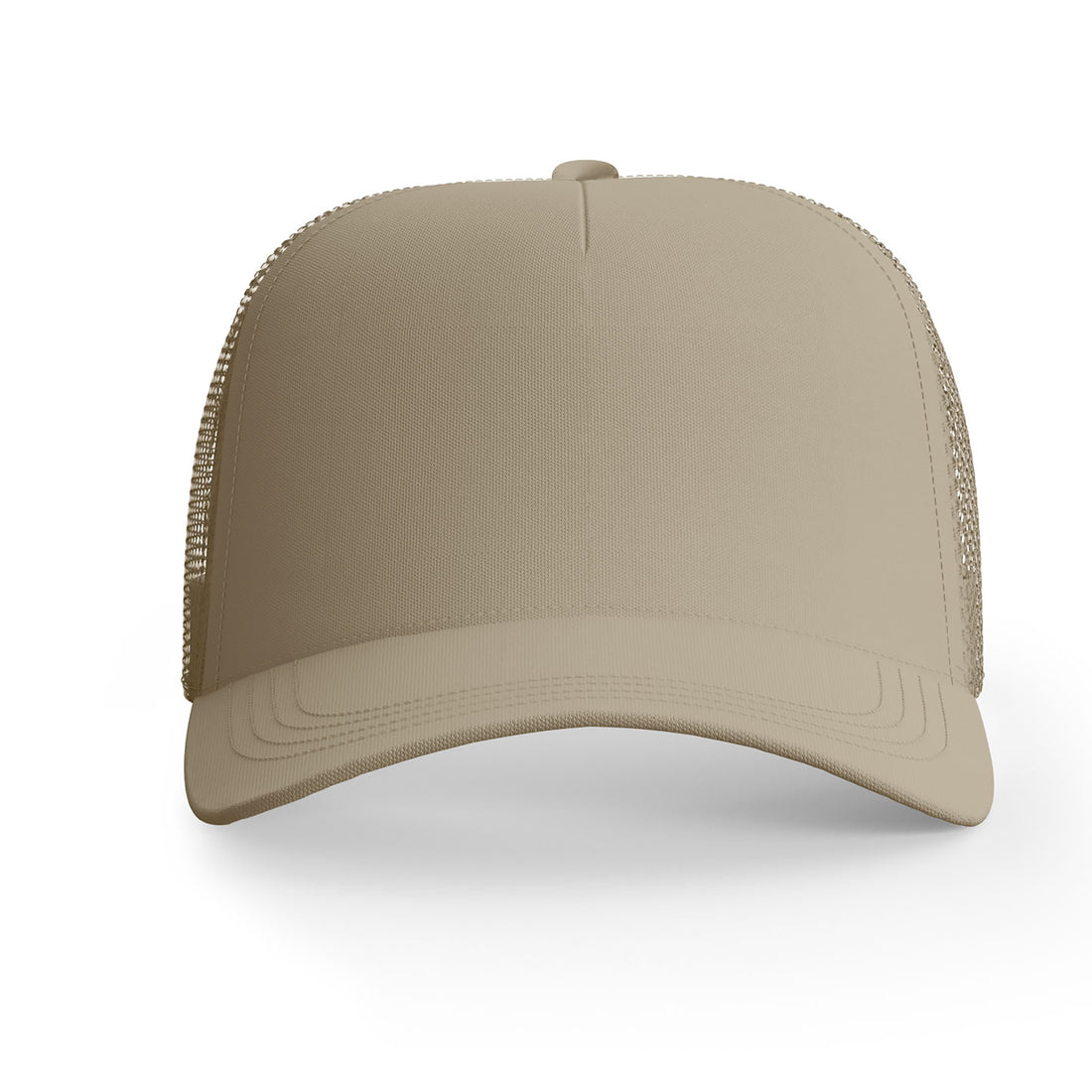 E - Curved Bill Trucker - The T-Shirt Deli, Co.