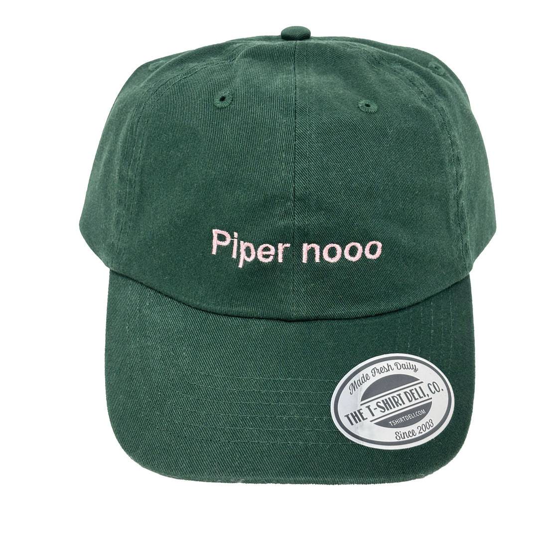 Piper Nooo Dad Hat - The T-Shirt Deli, Co.