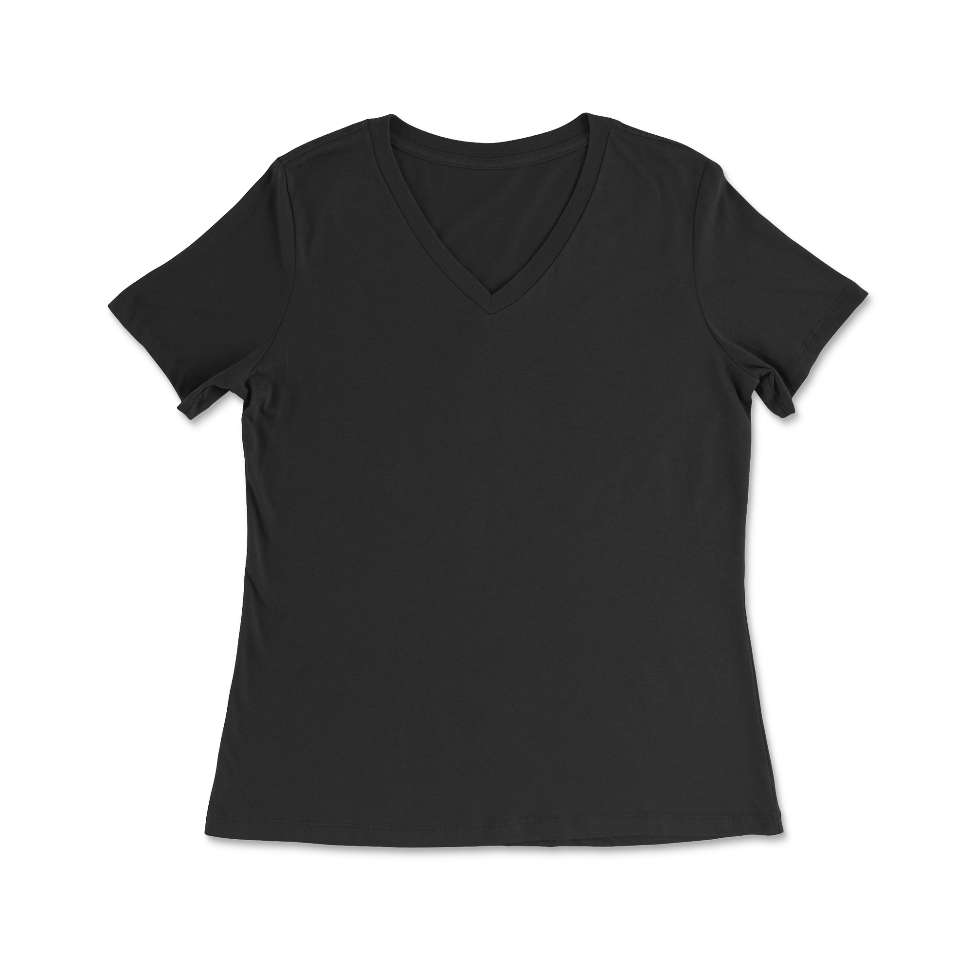 100% Cotton Relaxed Fit V - Neck - The T-Shirt Deli, Co.