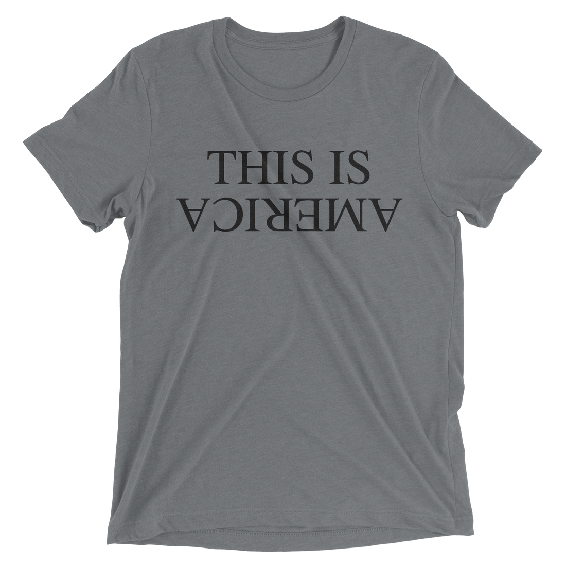 This is an upside - down America - The T-Shirt Deli, Co.