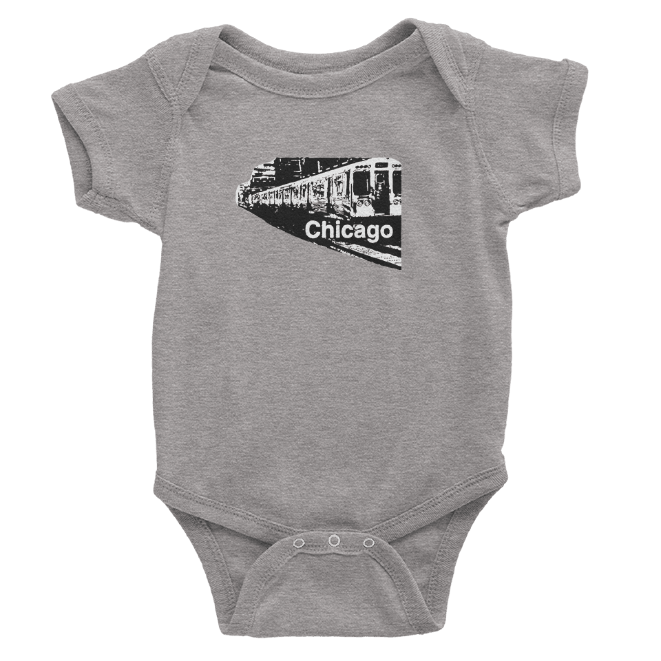 Chicago Train - The T-Shirt Deli, Co.