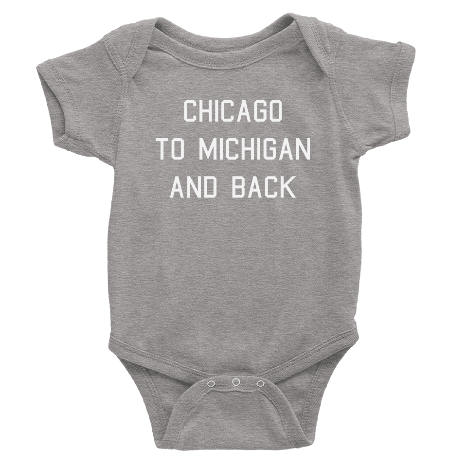 Chicago To Michigan And Back - The T-Shirt Deli, Co.