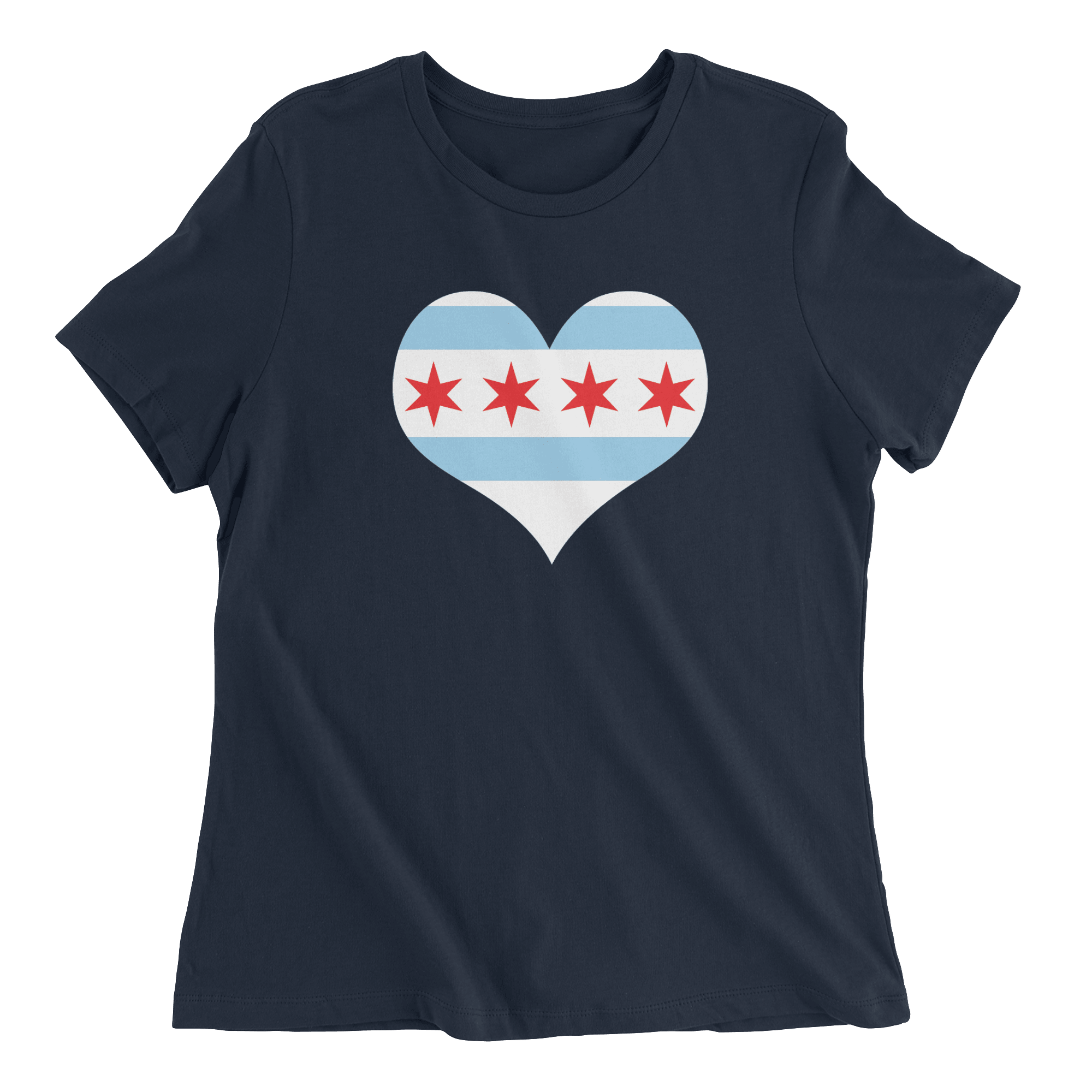 Chicago Heart Flag - The T-Shirt Deli, Co.