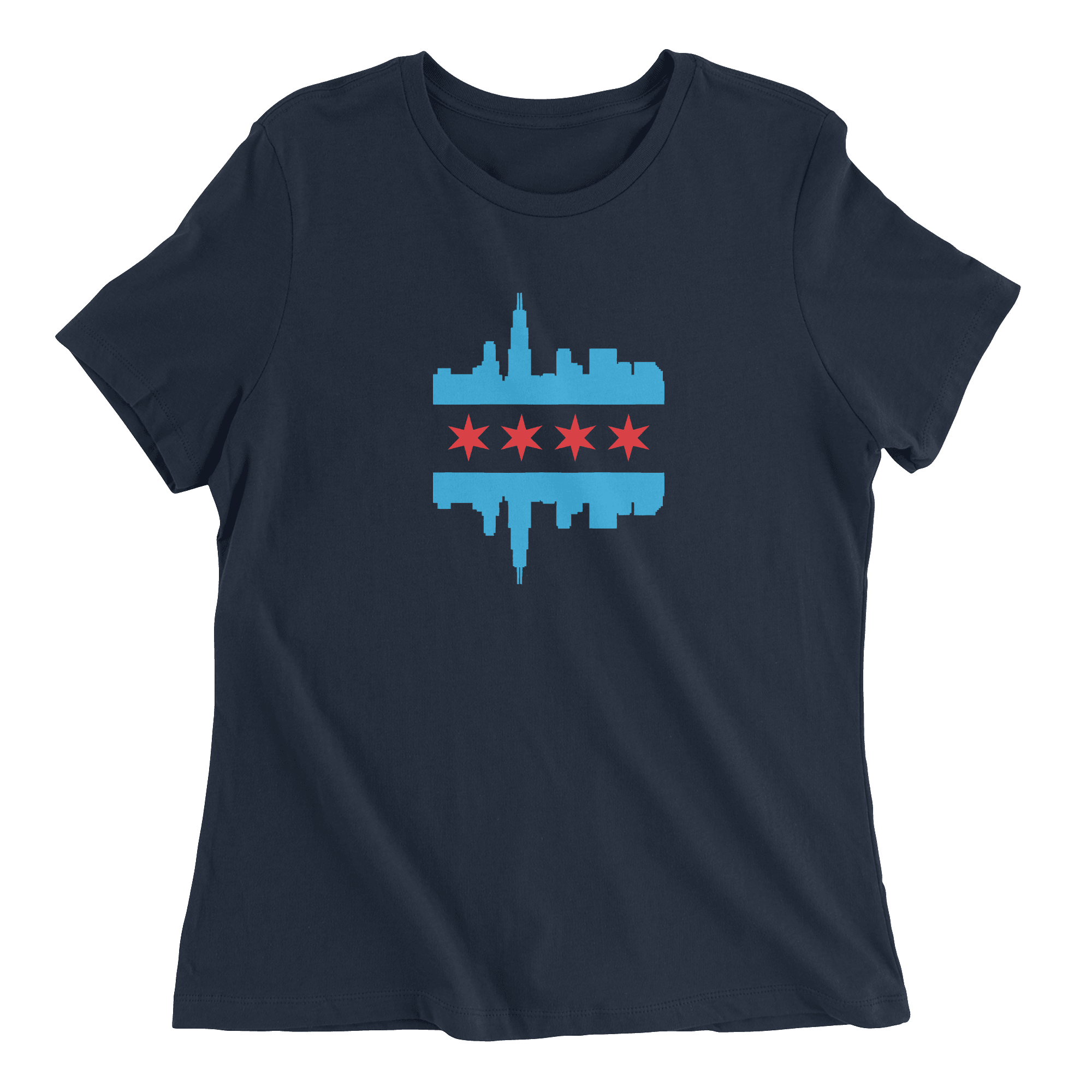Chicago Skyline Flag - The T-Shirt Deli, Co.