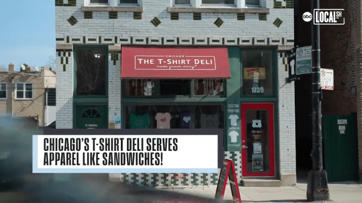 Featured on ABC News' Localish - The T-Shirt Deli, Co.