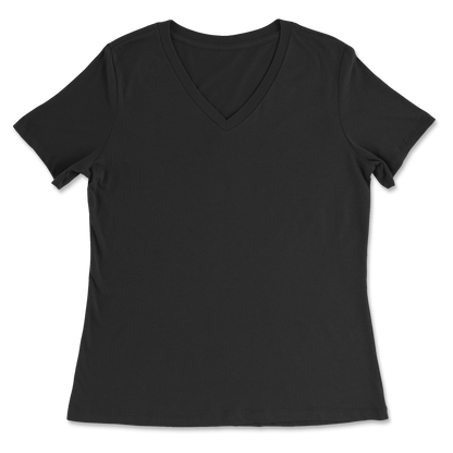 100% Cotton Relaxed Fit V-Neck - The T-Shirt Deli, Co.