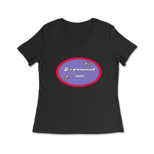 100% Cotton Relaxed Fit V-Neck