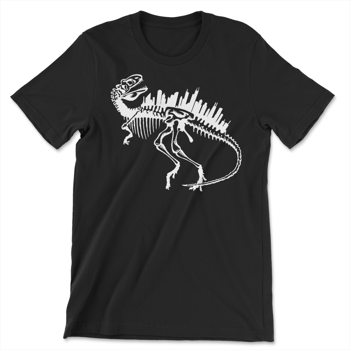 A black t-shirt with Chicago&