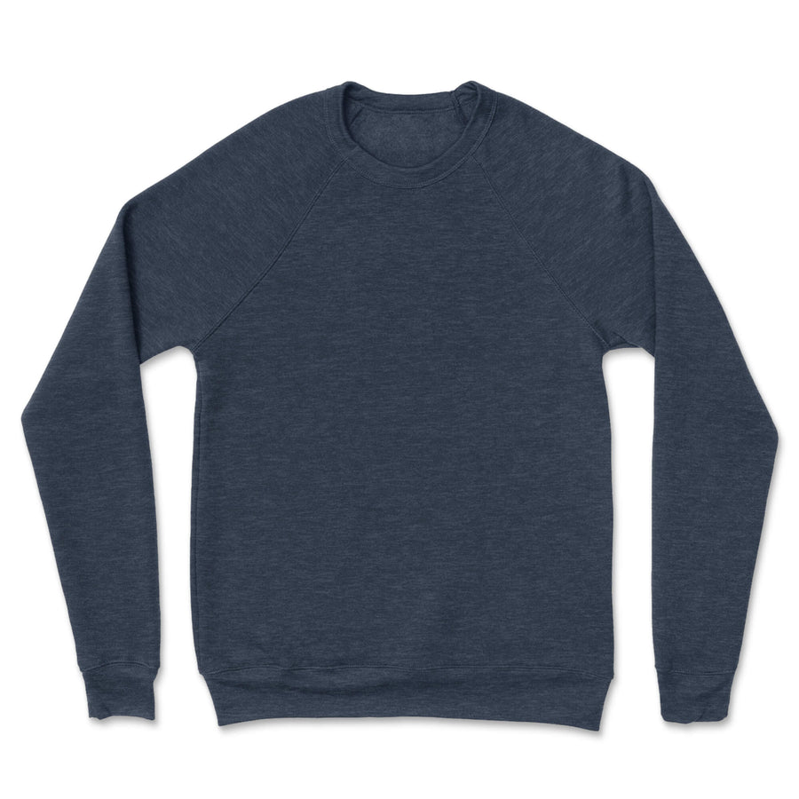 Heather discount navy sweatshirt