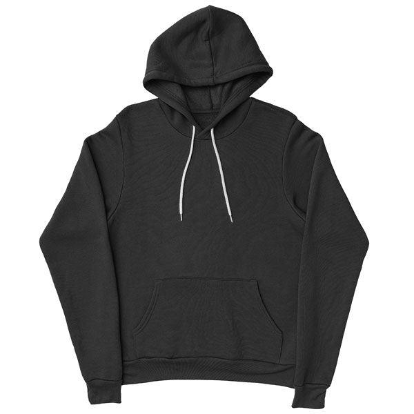 Design your own custom pullover hoodie black