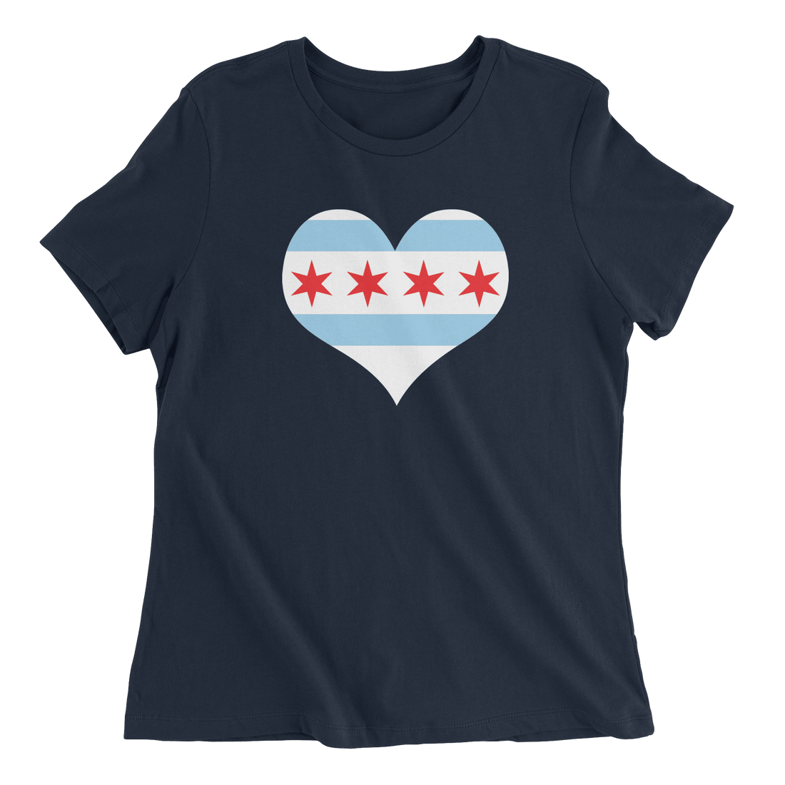 Chicago Heart Flag - The T-Shirt Deli, Co.