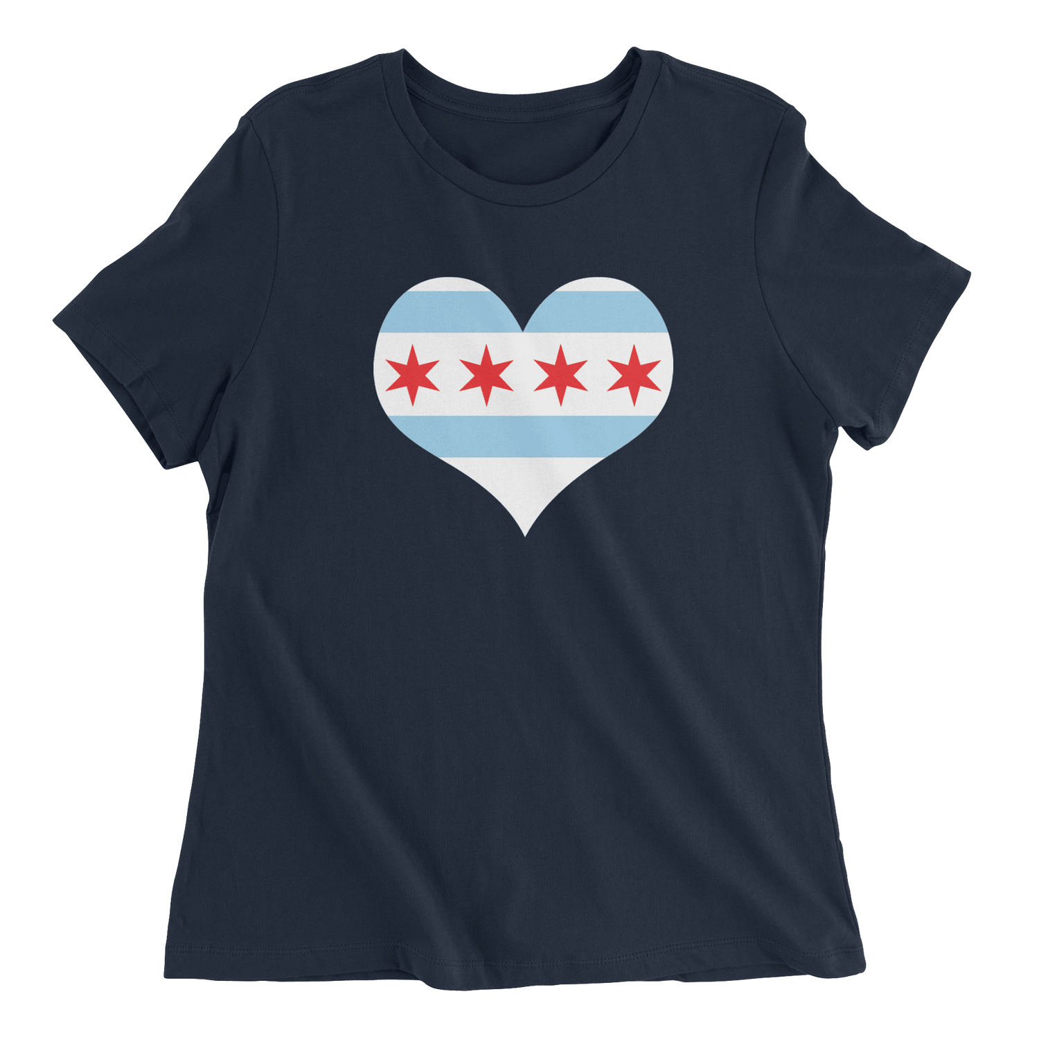 Chicago Heart Flag - The T-Shirt Deli, Co.