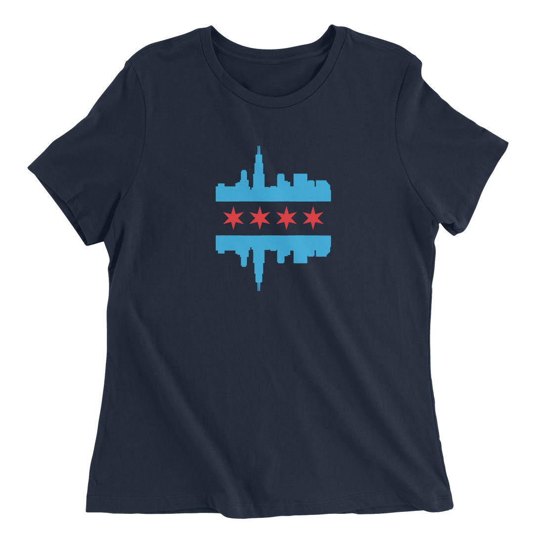 Chicago Skyline Flag - The T-Shirt Deli, Co.