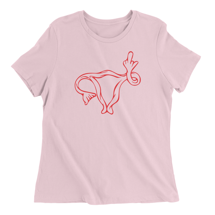 Uterus & The Middle Finger - The T-Shirt Deli, Co.